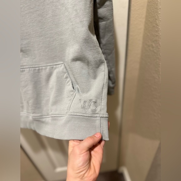 West Path Unisex Organic Cotton Pullover Hoodie Grey , size M Women’s , S Men’s - Picture 7 of 14